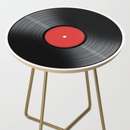 Music Record Side Table