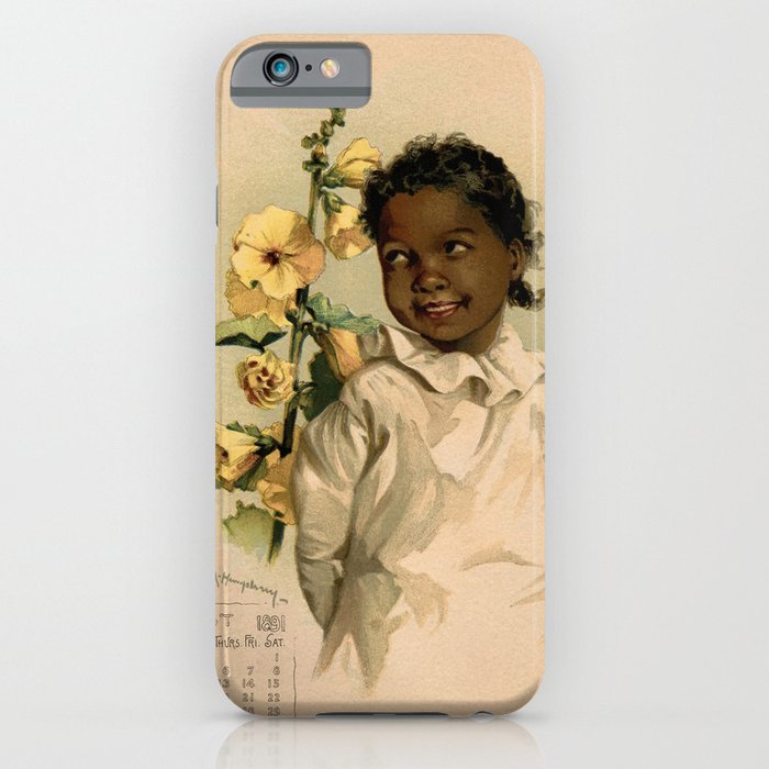 African Girl Maud Humphrey iPhone Case