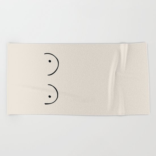 Titty Committee Beach Towel