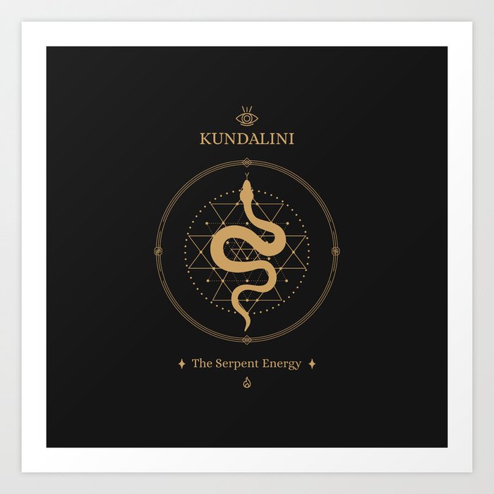 Kundalini Tantra | The Serpent Energy Art Print