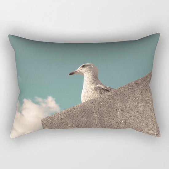 Waiting for Summer Rectangular Pillow