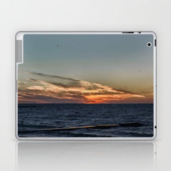 Summer sunset on lake Ontario Laptop & iPad Skin
