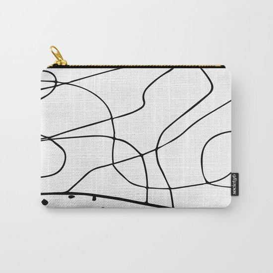 lines & dots Carry-All Pouch