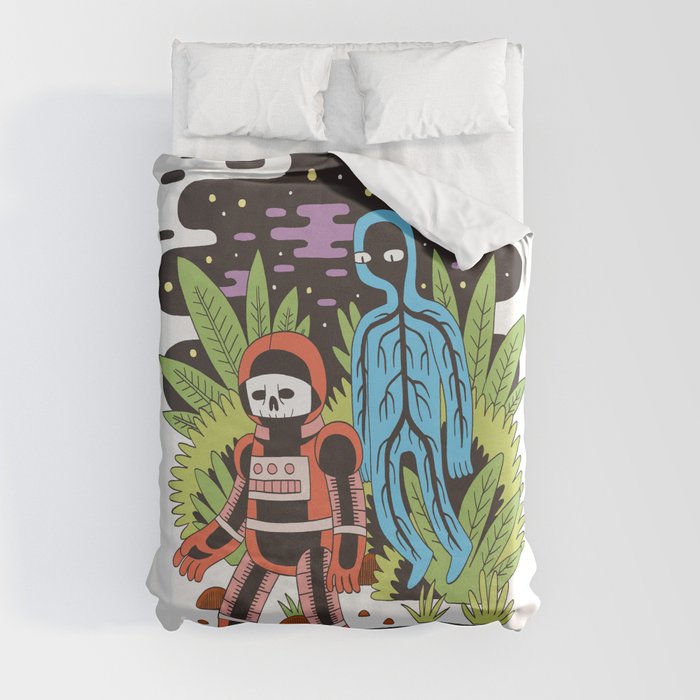 Ghost Space Duvet Cover