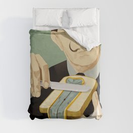 A surreal morning Duvet Cover
