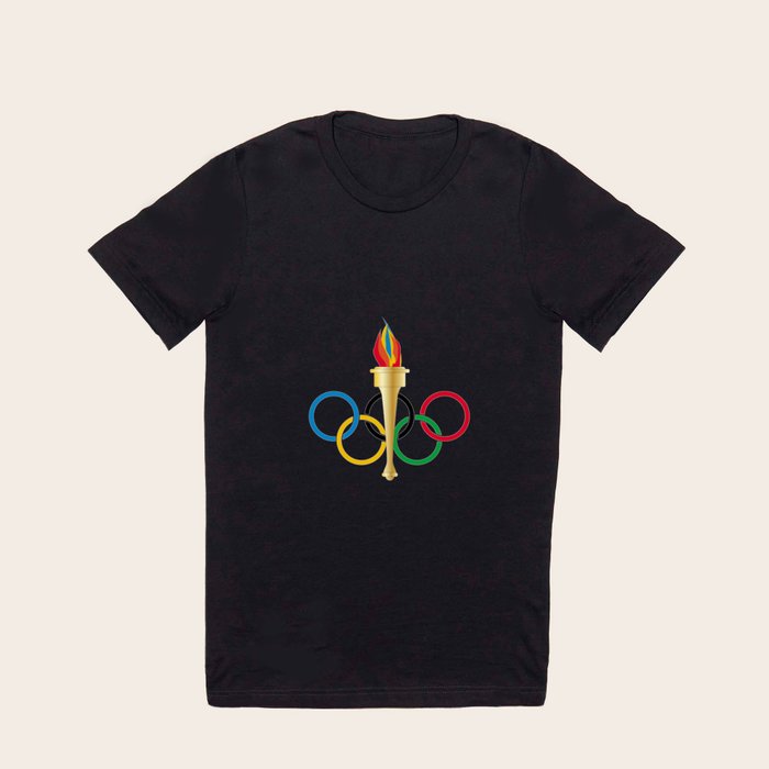 Olympic Rings T Shirt by HomeStead Digital Society6