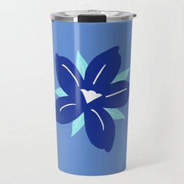 Flower Market Mykonos Colorful Retro Vintage Travel Mug