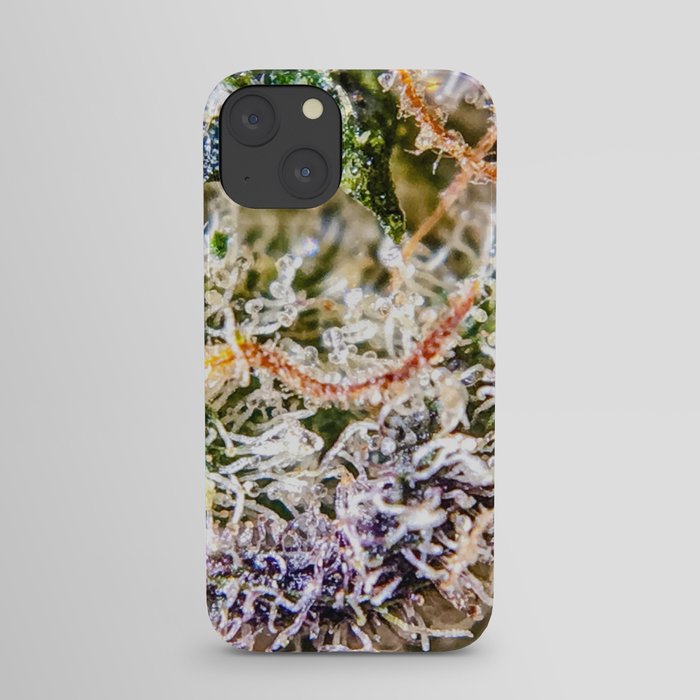 Diamond OG Indoor Hydroponic Close Up View Buds Trichomes iPhone Case