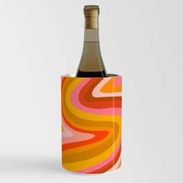 Sunshine Melt – Retro Ochre Wine Chiller