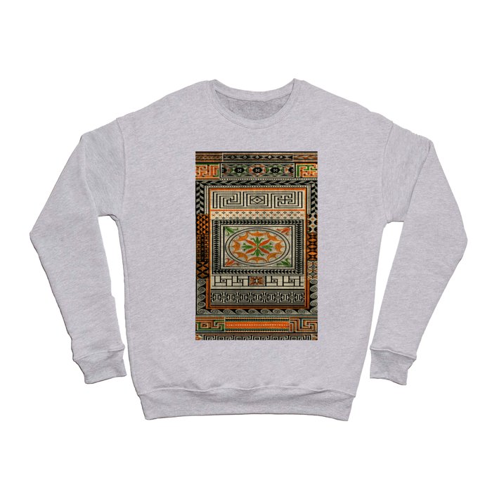 Mosaic Multi Decor Ornaments Crewneck Sweatshirt