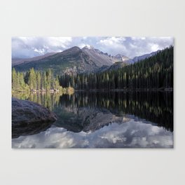 Longs Peak Reflection Canvas Print