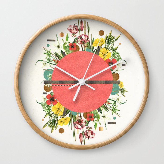 Organic Beauty_1 Wall Clock