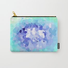 Blue Crystal Carry-All Pouch