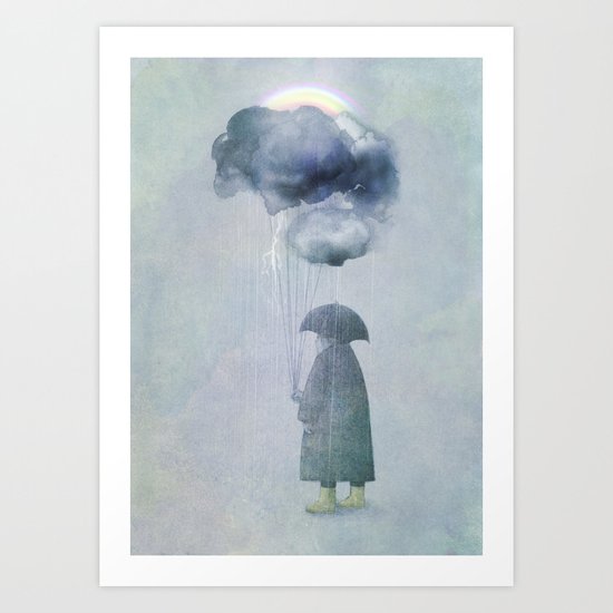 The Cloud Seller Art Print