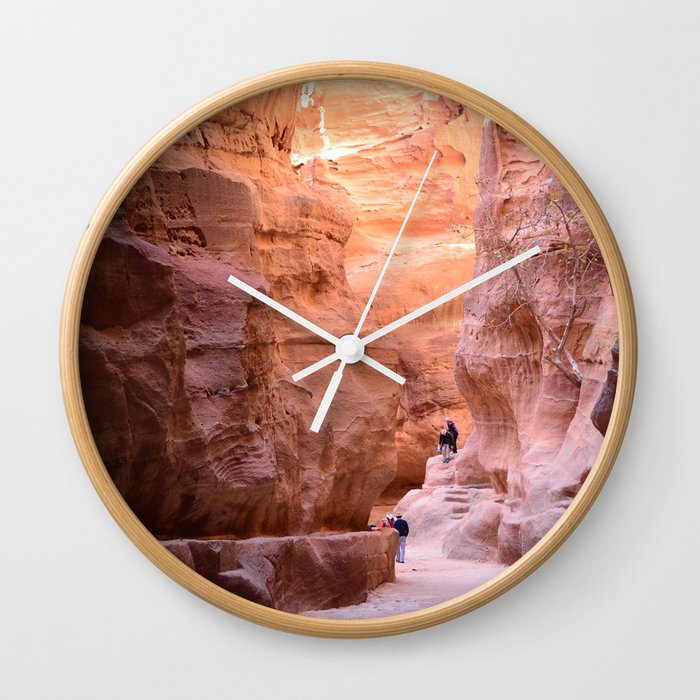 Petra by CarlotaCRM Wall Clock