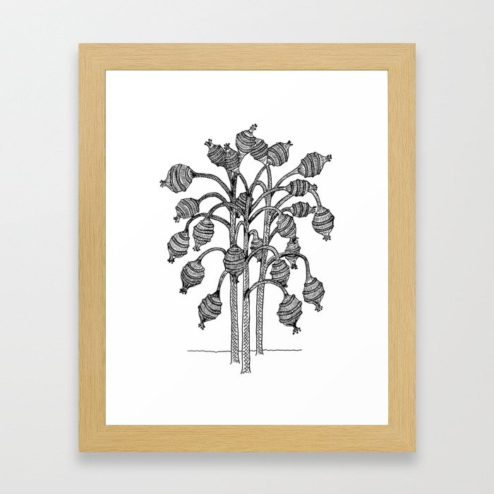 Bing-Bong Plant Framed Art Print