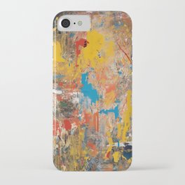 Lost Soul #1_neo expressionism abstract digital painting iPhone Case