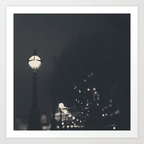 lighting the way ... Art Print