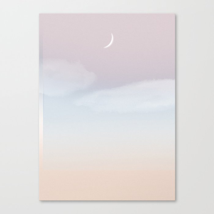 Moon... Canvas Print