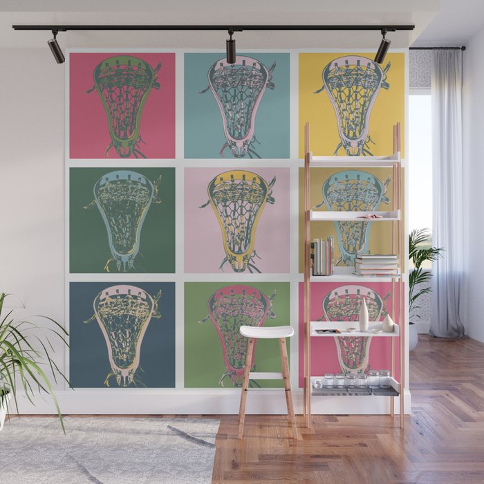Lacrosse Marylin Blue Wall Mural