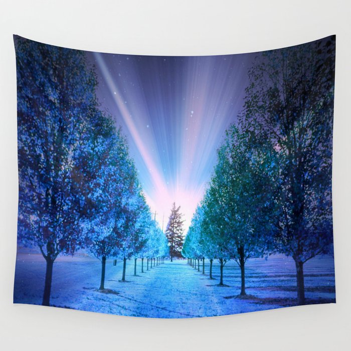 Fantasy Path To Reality Wall Tapestry
