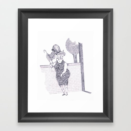 Tremebunda Framed Art Print