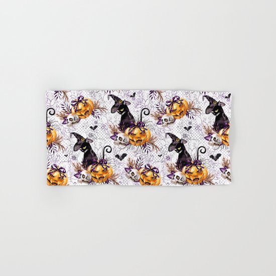 Halloween Witch #4 Hand & Bath Towel