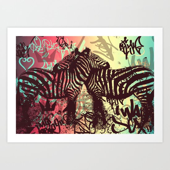 ZEBRA Art Print