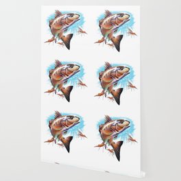 Redfish Wallpaper For Any Decor Style Society6