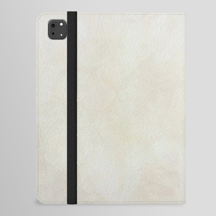 Elegant white grey iPad Folio Case