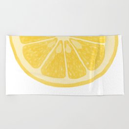Lemon Beach Towel