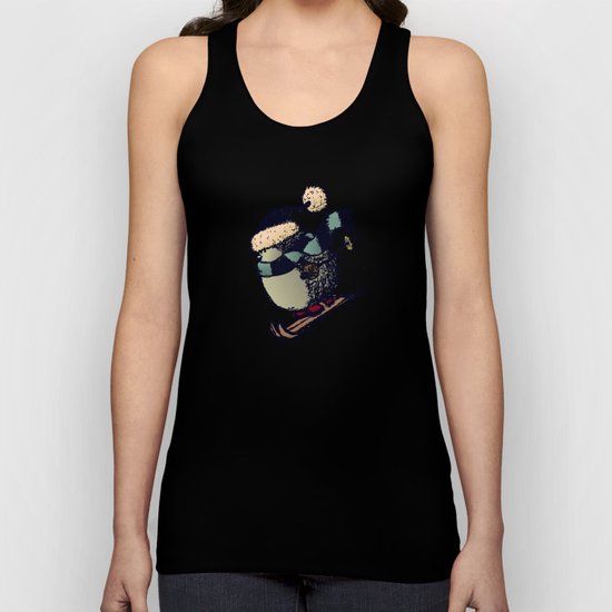 Skier Unisex Tank Top