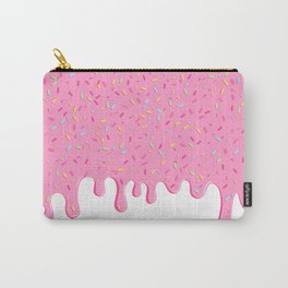 Pink donut glaze Carry-All Pouch