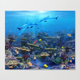 Lost Ocean Canvas Print