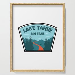 Lake Tahoe Rim Trail Serving Tray