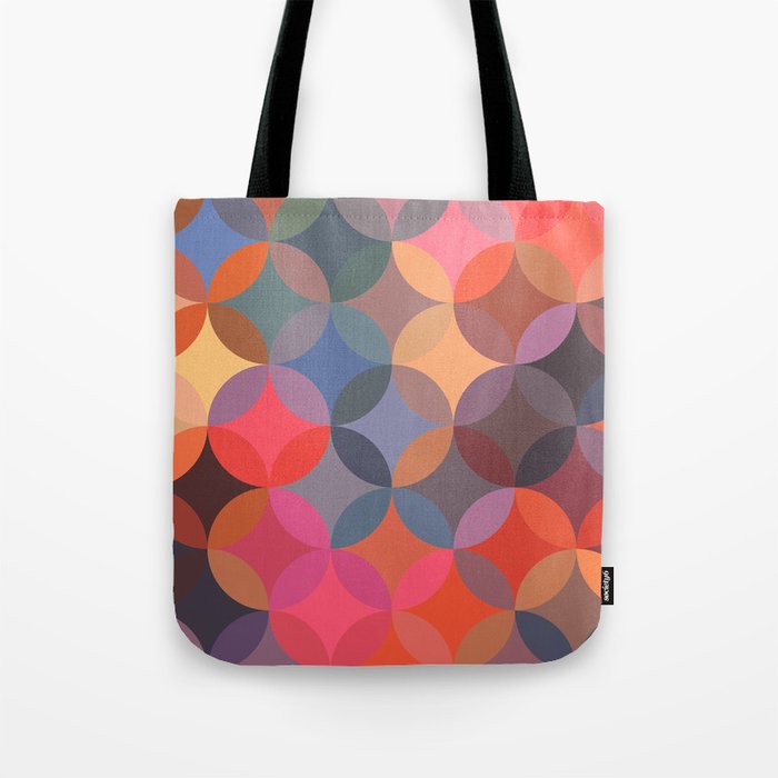 Moroccan pattern multicolor Tote Bag