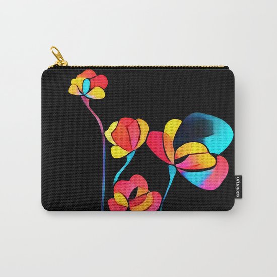 Flowers Carry-All Pouch