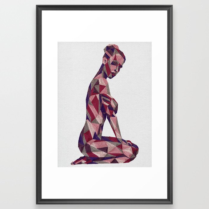 Femme 7 Framed Art Print