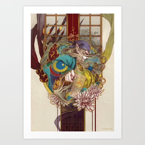 bakeneko Art Print