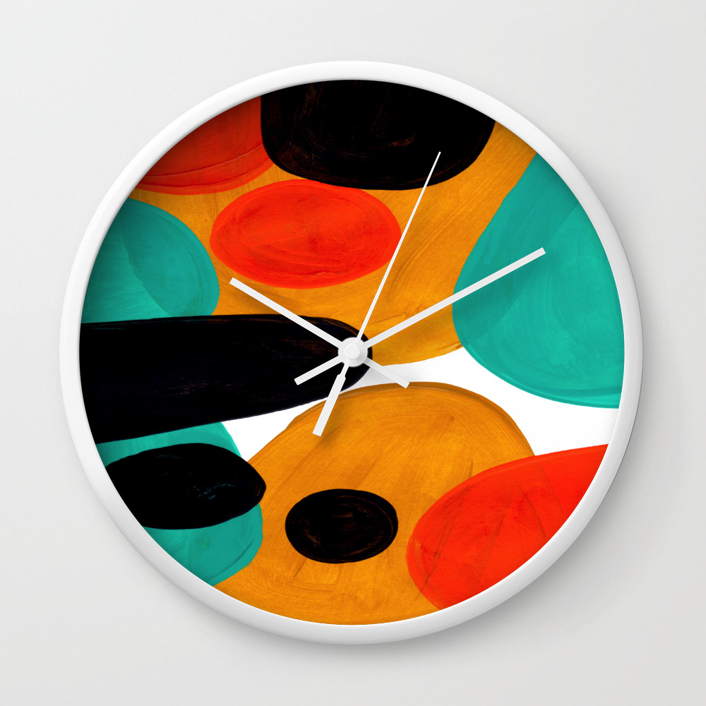 Mid Century Modern Abstract Minimalist Retro Vintage Style Rolie