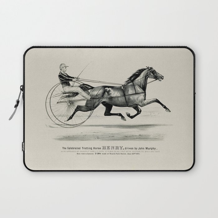 Horse Racing Laptop Sleeve