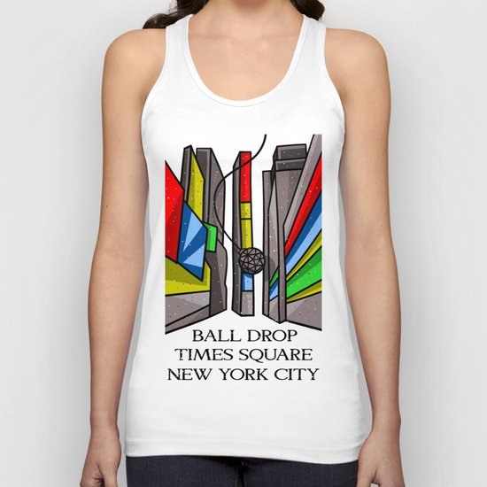 Ball Drop Times Square Unisex Tank Top