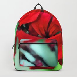 Red Geranium Backpack