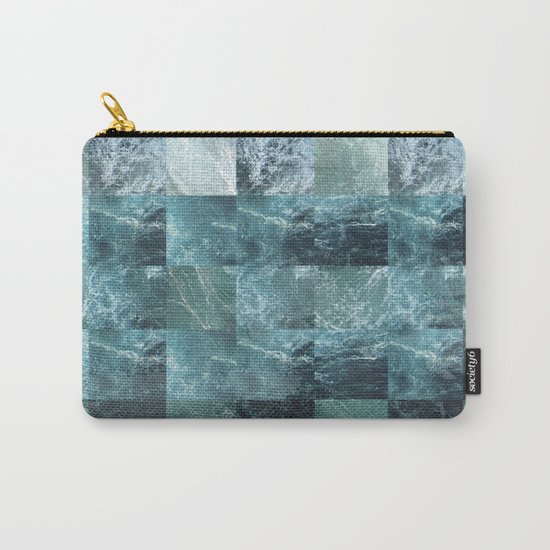 Abstract sea Carry-All Pouch