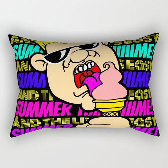 Summertime! Rectangular Pillow