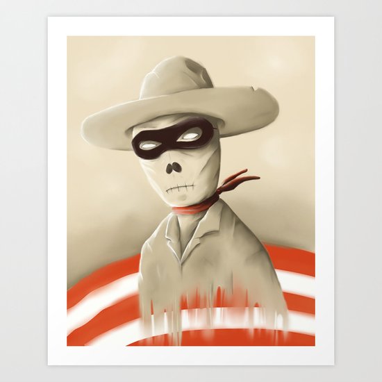 Wild wild death Art Print