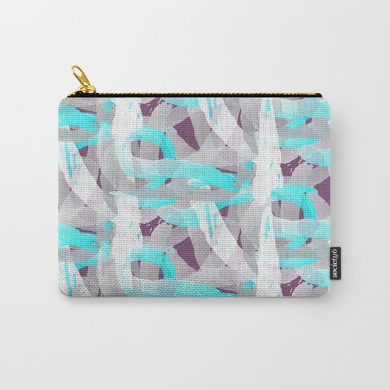 Out of the blue pattern Carry-All Pouch