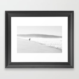 California Surfer Framed Art Print