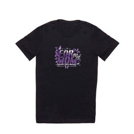 For Mom Purple Pancreatic Cancer Awareness T Shirt