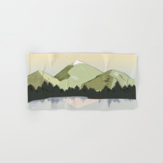 Night Mountains No. 20 Hand & Bath Towel